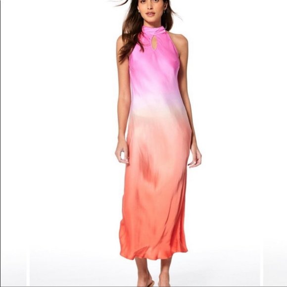 Young Fabulous & Broke Dresses & Skirts - Young, Fabulous & Broke Lou Lous Dress Tropic Pink Ombre